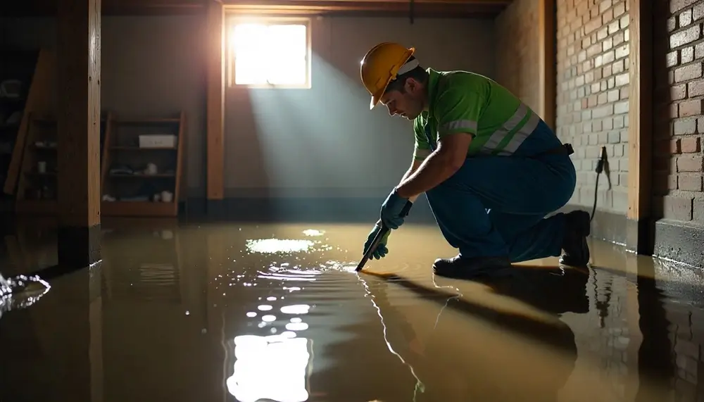 Professional water damage restoration services in Edgewood, TX